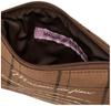 de Tissue Pouch Chocolat Check Tissue Case Brown [Maison Fleur] Women's
