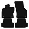 БАЗОВЫЕ черные велюровые коврики для: Seat Leon III хэтчбек, универсал, variant (2012-2020)