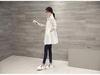 Women's 2025 Spring/Summer Loose-Fit Long Sleeve White Shirt: Trendy Korean Style, Versatile Oversized Design
