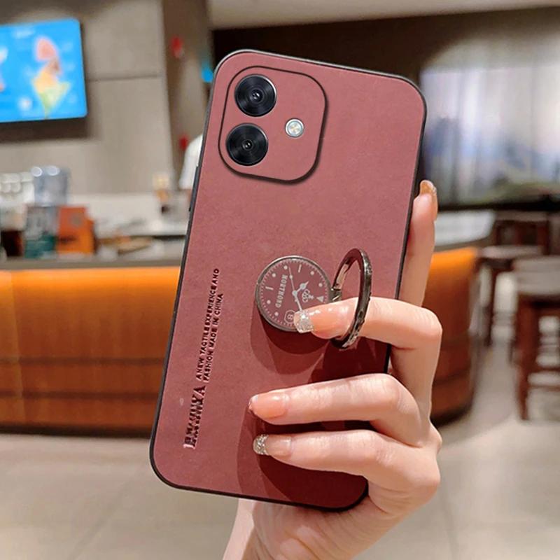 Для OPPO A40 A40M A3X овечья кожа магнитный держатель кольца подставка чехол для OPPO A80 A3 Pro A40M K12X 5G матовый защитный чехол для объектива