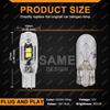 2/10/20 шт. Светодиодная лампа T10 W5W CANBUS 12 В 2835-5SMD 6500K Белый Свет для салона автомобиля, купольный свет, багажник, подсветка номерного знака, подсветка салона, стробоскоп