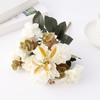 2 Bouquets of Silk Fake Flower Artificial Cherry Blossoms for Wedding Home Table Christmas Decoration Arrangements