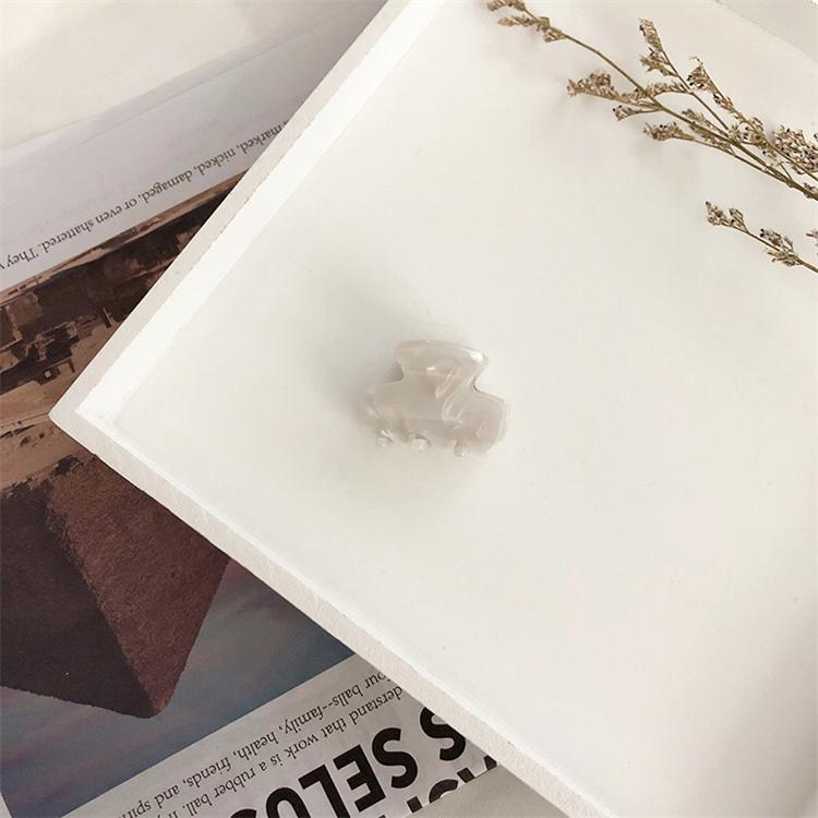 New Small-sized Acetate Hair Claw Clip 3.5cm High-grade Acetic Acid Claw Clip Multi-color Hair Clips