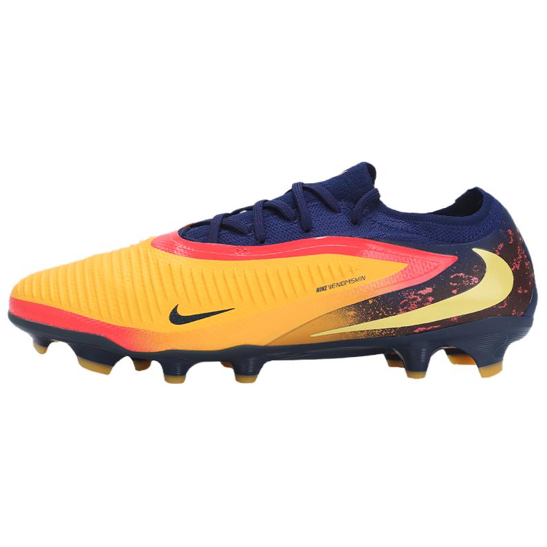 Nike Phantom 6 Slip Resistant Abrasion Resistant Soccer Shoes Unisex Yellow Sneakers IB3094-800