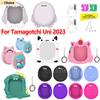 Silicone Cover Case Screen Protector for Virtual Interactive Pet Game Machine Protective Soft Skin Cover for Tamagotchi Uni