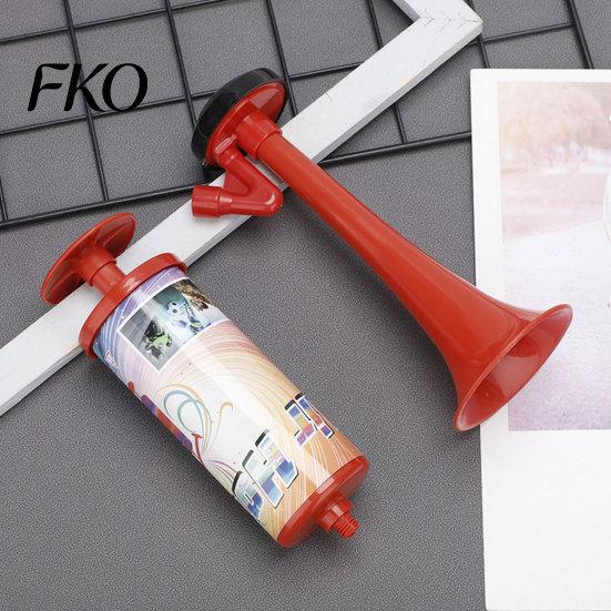 Pneumatic Sound Horn Large Cheering for Soccer Game, Fan Air Loud Stadium, Hand Pump Megaphone Noise Maker Team Party Festival Outdoor