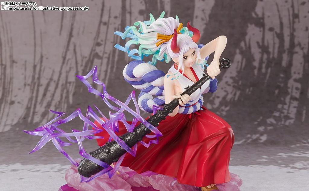 TAMASHII NATIONS Figuarts ZERO ONE PIECE Yamato Raimei Bagua 160mm ABS PVC Complete Figure BAS62135 [EXTRA BATTLE] - - Approx. & Pre-painted