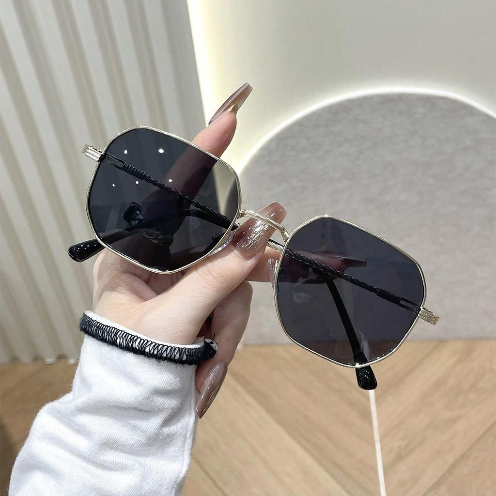 1/2 шт. Модные солнцезащитные очки унисекс в классической геометрической оправе для повседневной школьной жизни, офисной одежды, аксессуаров.