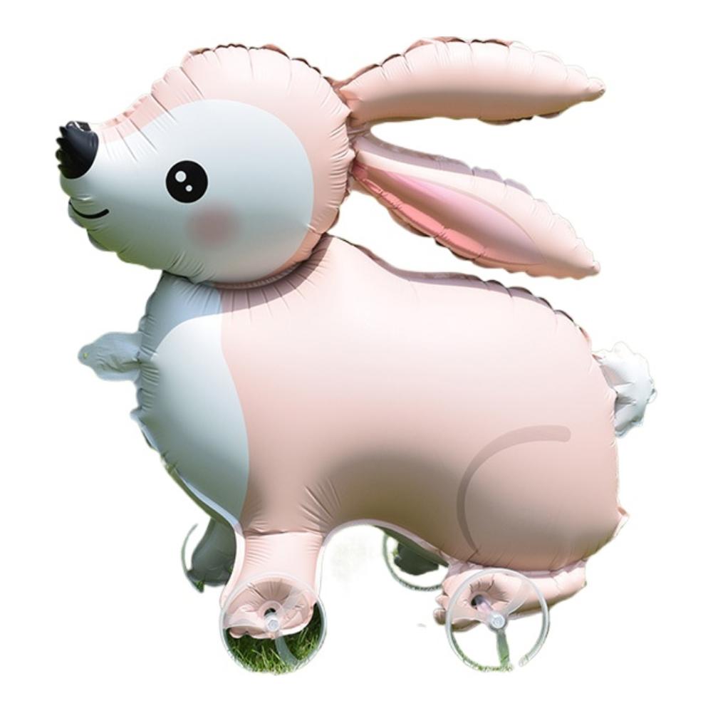 Jungle Animal Balloons Giant Animal Standable Foil Balloon Lion Tiger Giraffe Elephant Baby Shower Ballons Decor Photo Props