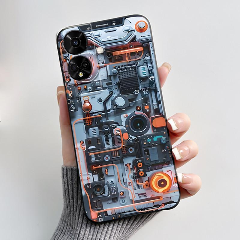Чехол для TCL 50 5G Чехол для TCL 50 SE Милый Мультяшный Мальчики Девочки Мягкий ТПУ Силиконовый Чехол для Телефона Для TCL50 XE Nxtpaper Ударопрочный Coque Fundas