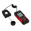 Digital Illuminance Light Meter 0.1  200000LX Measurement Range Photometer Luxmeter with LCD Display for Factory
