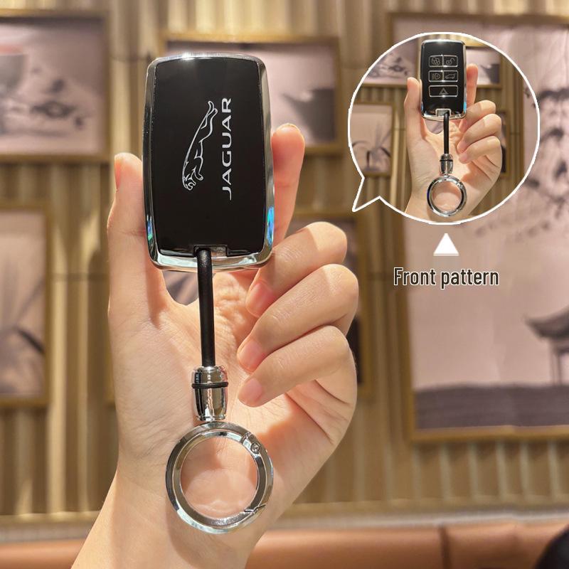 Стильный чехол для ключа Jaguar XFL/XEL/F-Pace/F-Type/E-Pace/XE с пряжкой для женщин