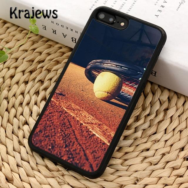 Мягкий чехол для телефона Krajews Tennis Ball Sport для iPhone 14 5 6s 7 8 plus X XR XS 11 12 13 pro max Samsung Galaxy S21 S22ultra