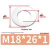 Jin Juntai Толстая и тонкая плоская шайба из нержавеющей стали, круглая M10-M36