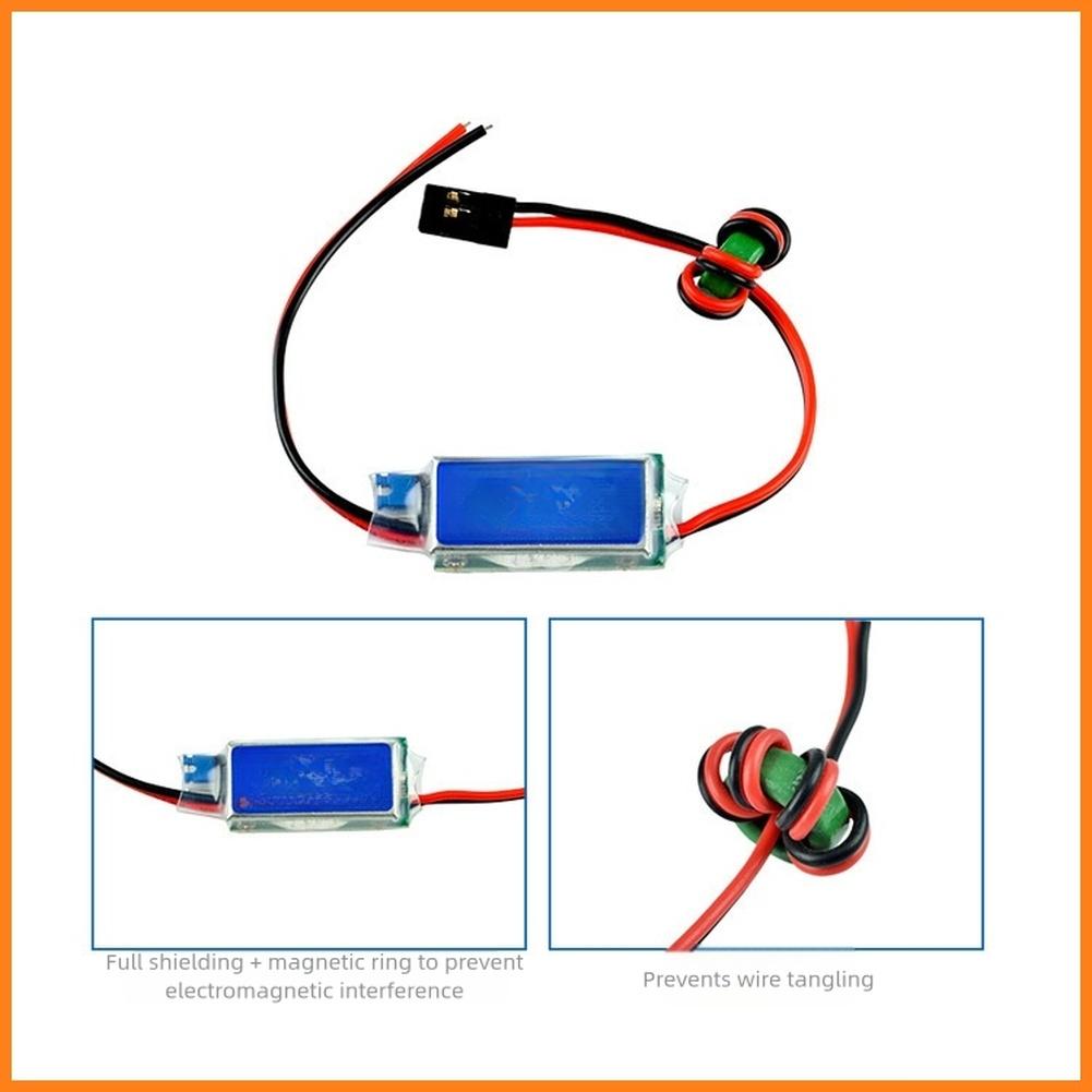 Импульсный модуль питания EBC UBEC 3A 5V 6V для RC моделей со светодиодным индикатором и защитой от обратной полярности