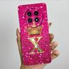 Чехол для телефона из жидкого силикона с буквой-короной для Realme 13 Pro Plus 13Pro 13ProPlus 5G, противоударный, с защитой объектива камеры, мягкая задняя крышка