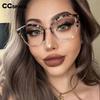 54238 Бренд Дизайнер Мода Женские Очки Большая Оправа Анти-синий свет Градиент Оправы для очков Женские Компьютерные очки