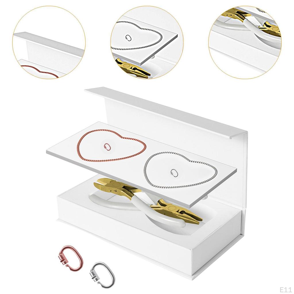 2шт. Набор постоянных браслетов для пар, запертые на руку цепочки, изготовление браслетов своими руками для