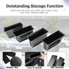 Door Storage Box Tray for 2025-2025 VW Volkswagen Golf GTI R MK8 Rear Door Side Organizer Handle Pocket Box ABS Car Accessories