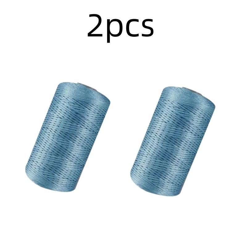 100 г Новая летняя пряжа для вязания крючком 1,5 мм шнур тонкая ледяная хлопковая нить для ручного вязания сумки шляпы обуви пряжа хило