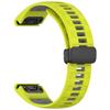 Спортивный силиконовый ремешок для часов Garmin Fenix 5S Plus 6S 7S Pro Solar Fenix 8 43 мм, быстросъемный, двухцветный, 20 мм