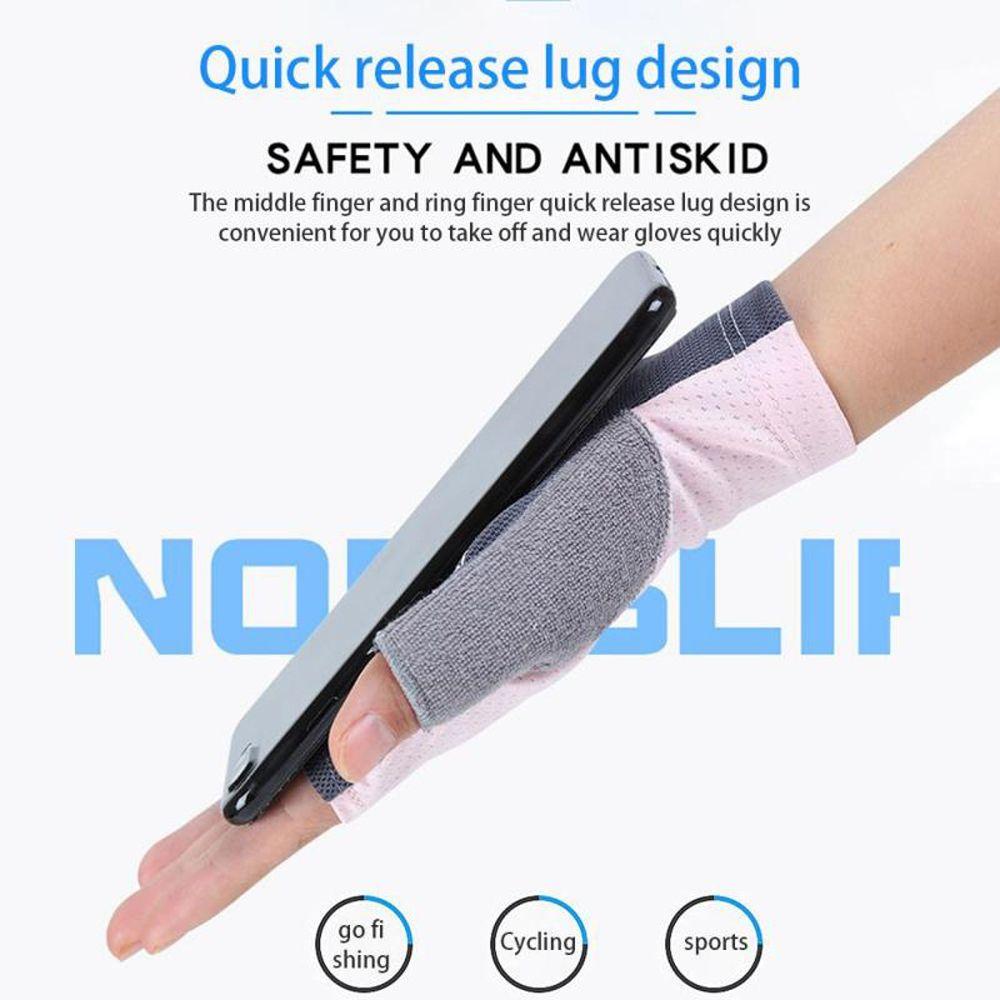 Cycling Equipment Non-Slip Cycling Gloves Half Finger Gloves Glove Fitness Gloves
