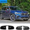 Для BMW X3 G01 X4 G02 X5 G05 X6 G06 X7 G07 2018 2019 2020 M style черная крышка зеркала заднего вида X3M Look крышка зеркала заднего вида