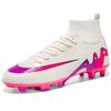 2025 new football shoes long broken nails high top men's and women's youth sports training shoes fashion non-slip