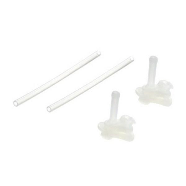 Соломенная кружка Richell AQ 320 мл, 1 шт., темно-синий