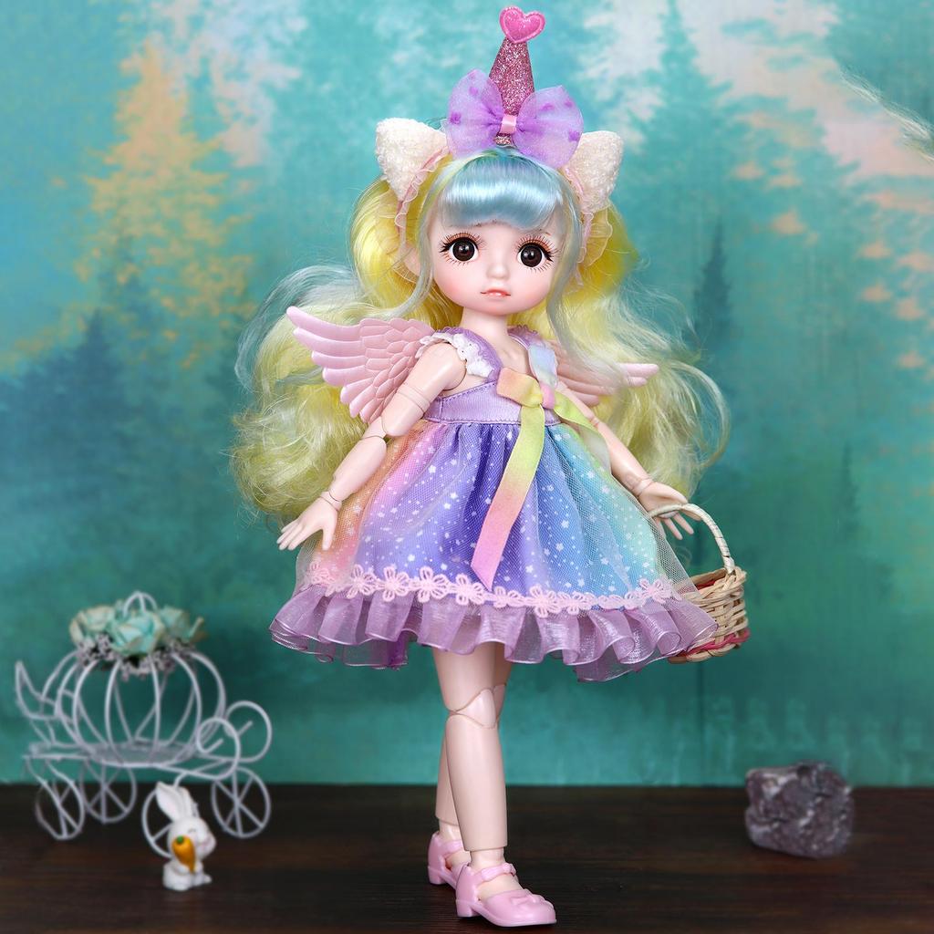Кукла BJD 30 см, Девочка Снежная Королева, Игрушка, Материал ABS, Ограниченная Коллекция