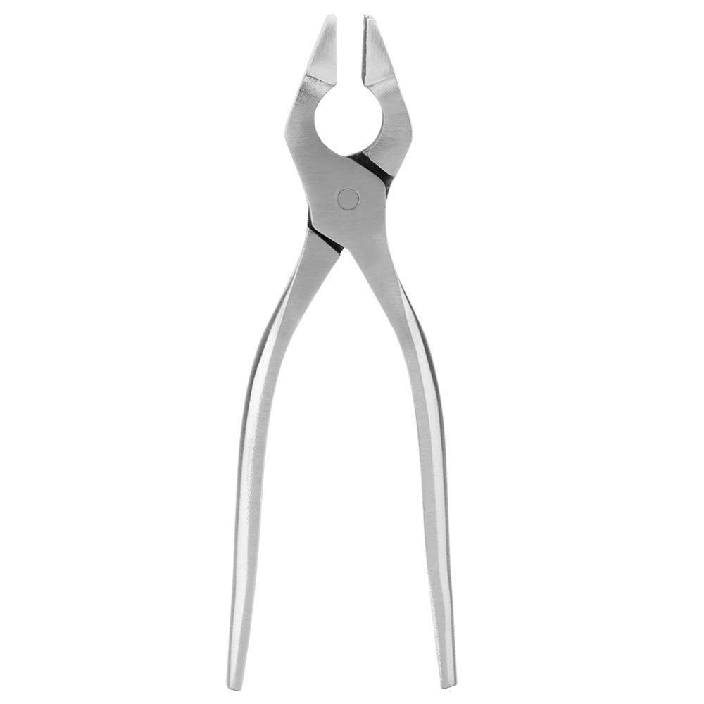 Polished Jaws Leather Edge Press Pliers Heavy Duty Sheet Metal Hand Seamer For Wallet Crafting