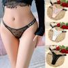 Сексуальные сетчатые стринги женские с низкой талией английские буквы модные спортивные удобные женские трусики