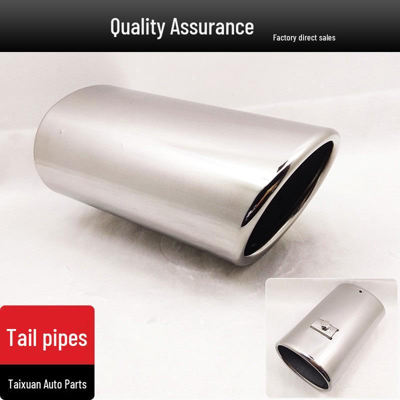 Комплект насадок на выхлопную трубу из нержавеющей стали для моделей Toyota RAV4 2009-2017 годов