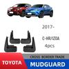 Compatible Leather Tire Mudguard for Toyota C-HR/Izoa 2017-2023