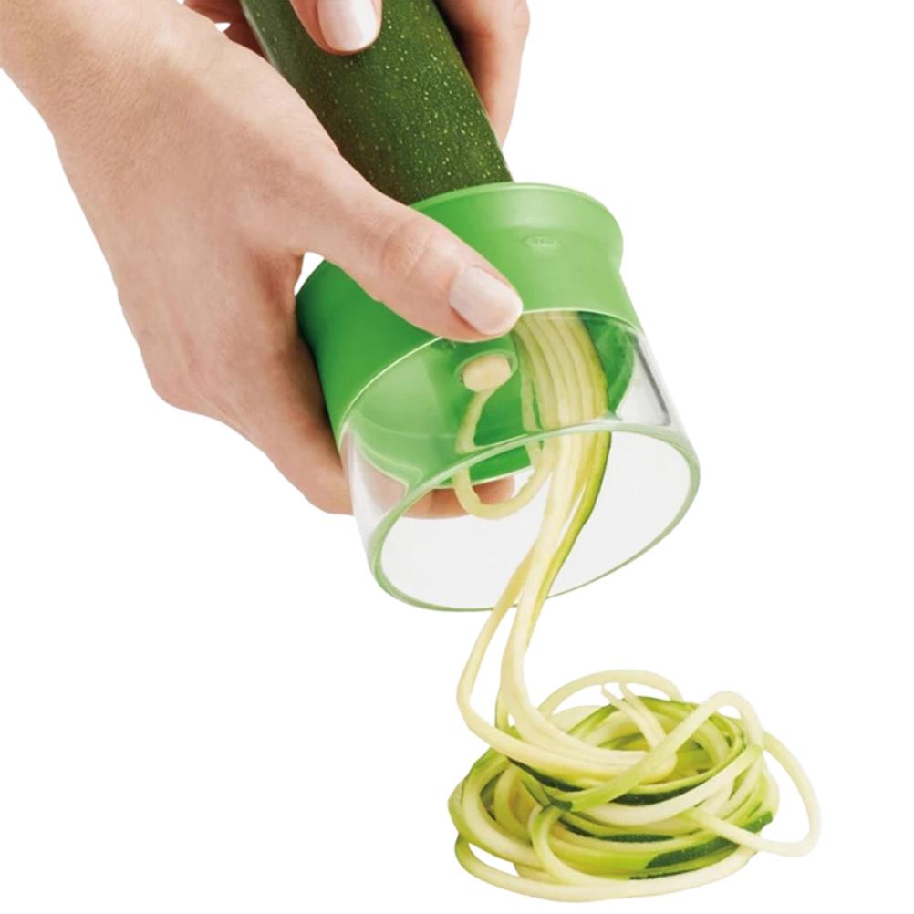 Hand Held Spiral Grater Cutter Vegetable Spiralizer Durable Kitchen Grater Spiral Slicing Cutter