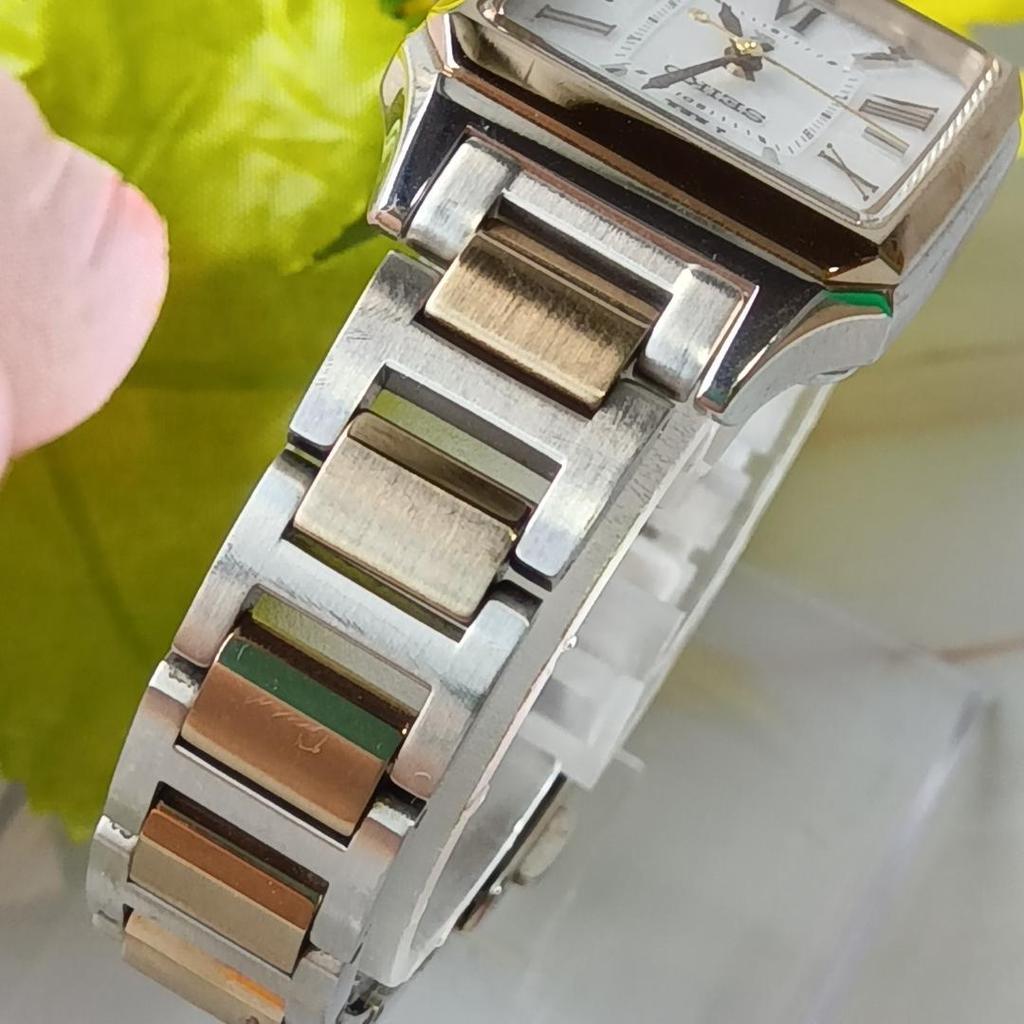 [USED] Seiko Lukia Radio-Controlled Solar Watch 1B32-0AL0 Square