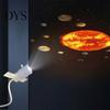 Portable USB Night Lamp 2 in 1 Star Projector Light, Space Nebula with 360 Decorative Interior Lighting Degree Rotating Film, Car Home Bedroom Ambient