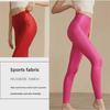 2024 Блестящие штаны для йоги с высокой талией: Знаменитый стиль, приподнятые бедра, популярная спортивная одежда для активного отдыха