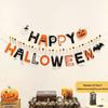 Halloween Hanging Decor: Flags, Flowers, and Ornaments for a Spooky Atmosphere