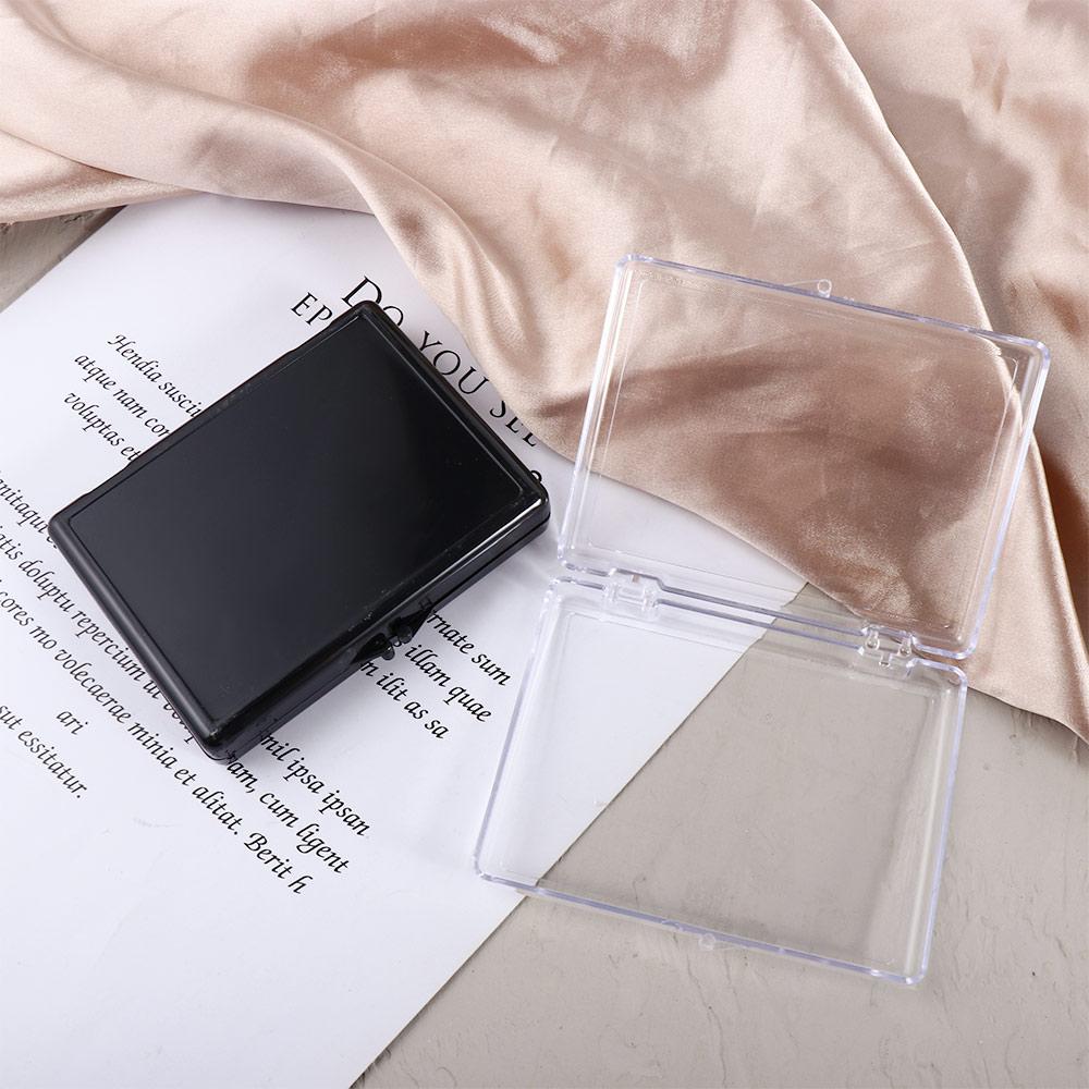 Полка для хранения ногтей, прозрачная квадратная откидная коробка, контейнер для демонстрации типсов, органайзер для накладных ногтей