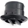 Black Air Vent Outlet Car Air Conditioner Outlet Modified Interior Decoration Air Conditioning