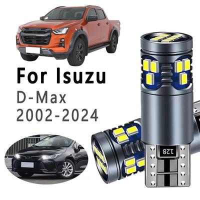 2 шт. Светодиодные лампы T10 для автомобиля, габаритные огни для Isuzu D-Max Dmax 2002- 2019 2020 2021 2022 2023 2024, салонные парковочные огни автомобиля