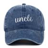 Washed Cotton Embroidery Baseball Cap Vintage Baseball Cap Fashion Couple Baseball Hats