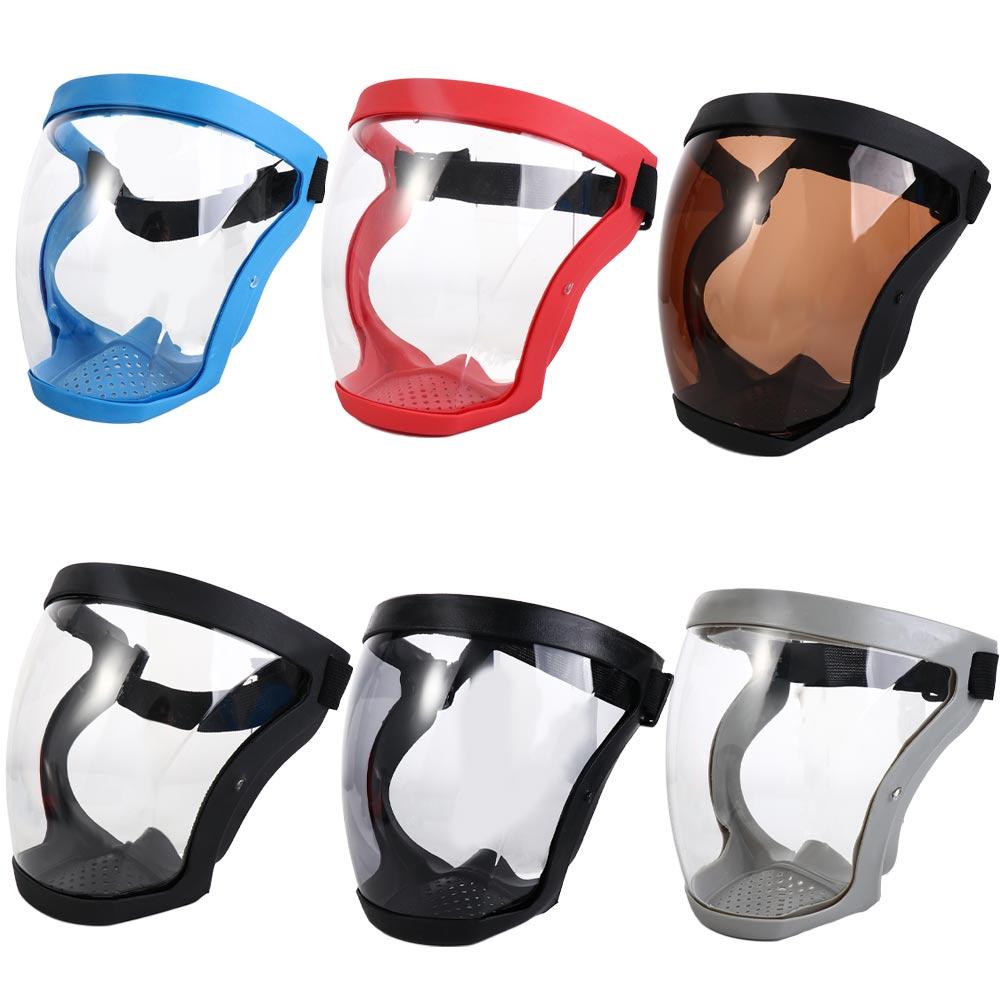 Full Face Motocross Mask Anti-Splash Space Spherical Goggles HD Protective Face Mask Headgear