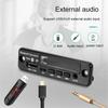 DC 3.7V-5V MP3 Decoder Board Wireless Bluetooth 5.0 Car MP3 Player Kit Support USB AUX TF FM Radio Call Recording Module