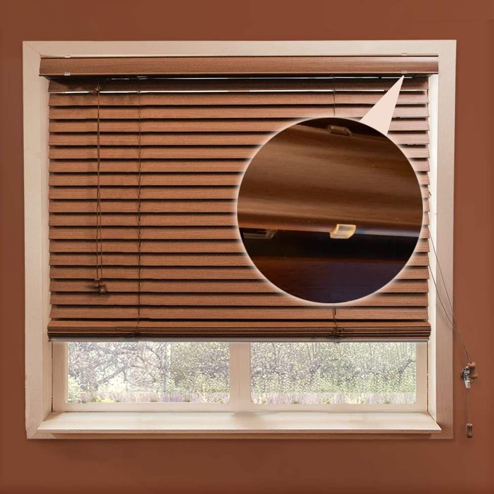 10 шт. Пластиковые зажимы для карниза Горизонтальные сменные зажимы для жалюзи Деревянные жалюзи Карниз для жалюзи Крышка желоба для жалюзи Зажимы для оконных жалюзи