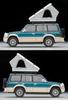 TOMYTEC Tomica Limited Vintage Neo 164 LV-N206c Mitsubishi Pajero Mid Roof Wide VR Автомобиль с дополнительными деталями GreenBeige 1991 модель с палаткой и