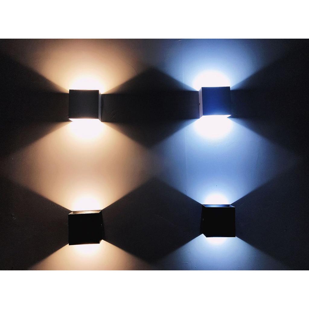 Современный светодиодный настенный светильник из алюминия для внутреннего использования, светодиодный настенный светильник для спальни, прихожей, черный, 10 Вт, теплый