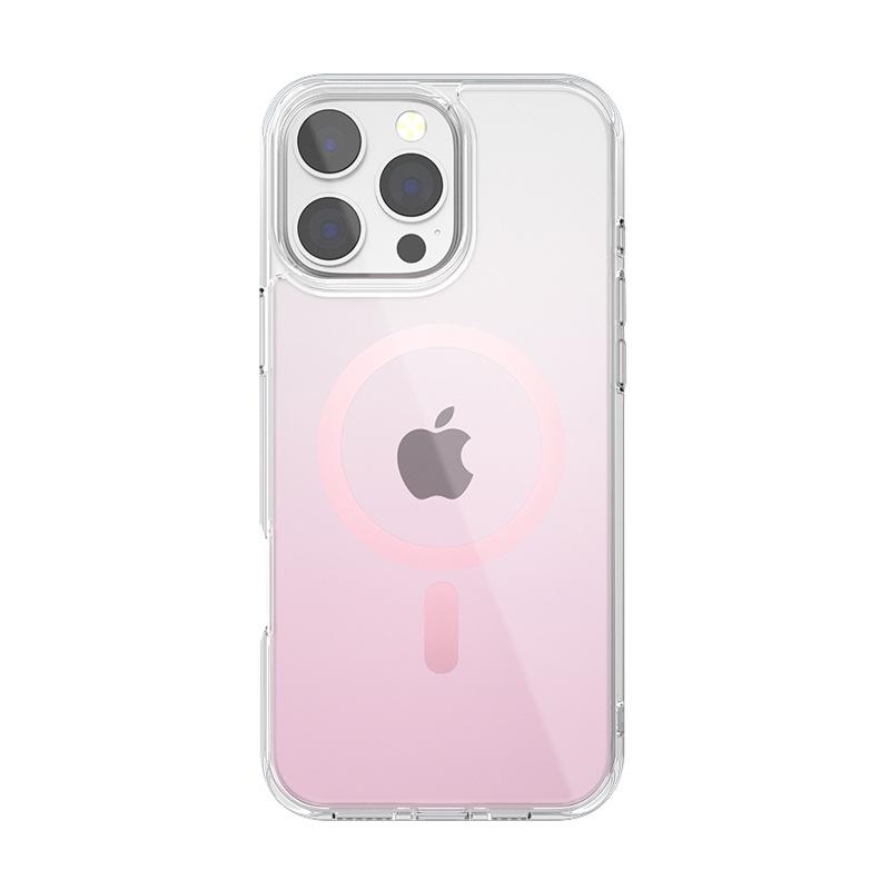 Иридиевый чехол с дофаминовым градиентом для iPhone 17 Pro Max/16 Модный защитный чехол