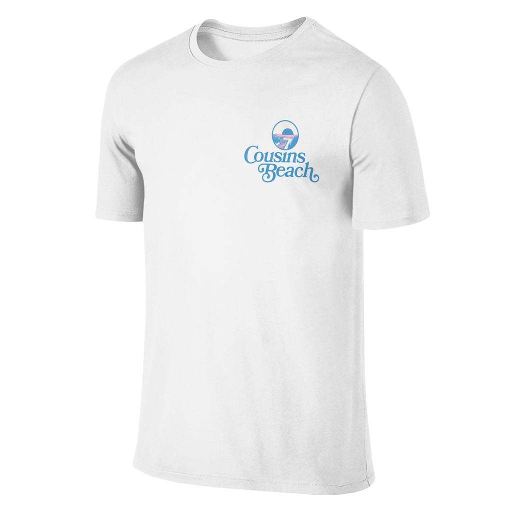 Summer I Turned Pretty Cousins Beach T-Shirt Round Collar Pure Cotton T Shirt Short Sleeve Tees 2-sided Plus Size Clothing